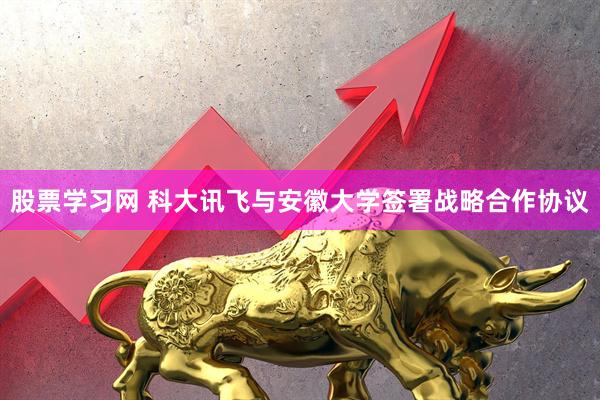 股票学习网 科大讯飞与安徽大学签署战略合作协议
