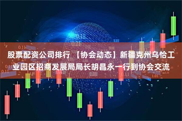 股票配资公司排行 【协会动态】新疆克州乌恰工业园区招商发展局局长胡昌永一行到协会交流